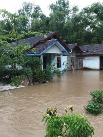 Bencana Banjir melanda Kalurahan Karangmojo